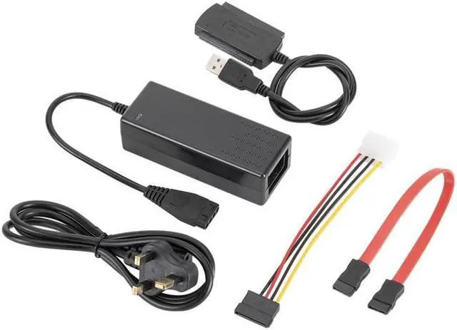 Main image of Converter Cable Reliable Plug Play Stable USB 2.0 To SATA PATA IDE 2.5 3.5 Hard Disk Adapter Cable for Computers(UK)