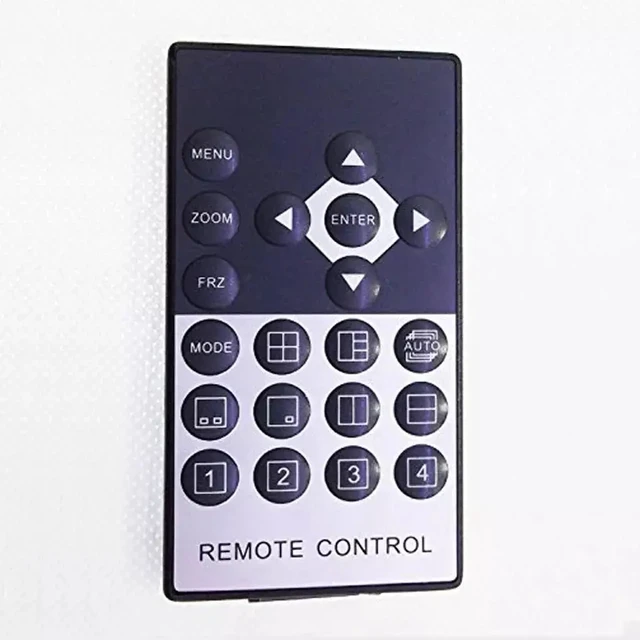 Alt view image 2 of 5 - UK Plug,4 Input 1 Output BNC Video Quad Splitter CCTV Video Camera Processor System Kit Switcher For Analog Signal Carmeras