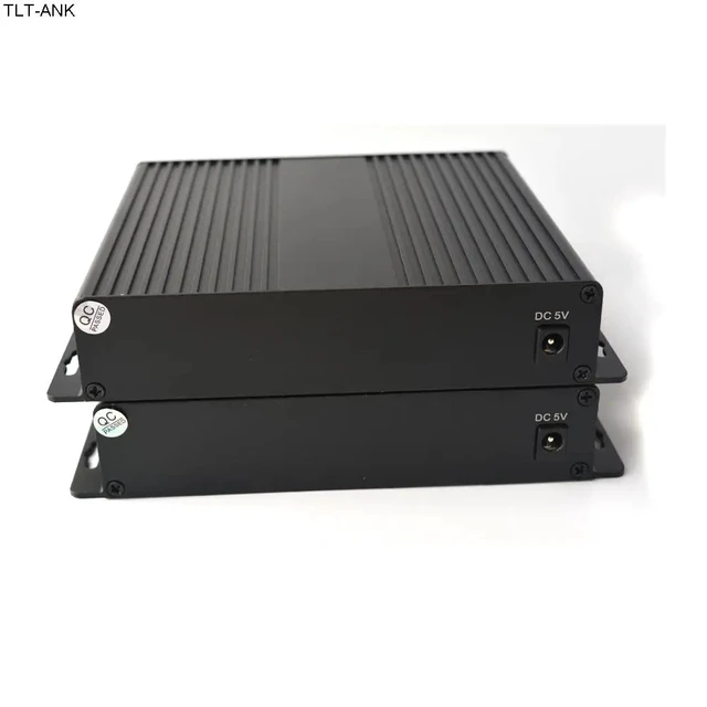 Alt view image 3 of 5 - without RS-485 data,4 Channel HD SDI without RS-485 data over Fiber Optic Media Converter,Video Audio Ethernet over fiber, with 2SFP optical module,LC for HD SDI camera