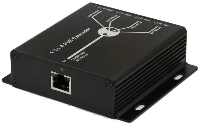 Main image of ,POE Extender Plug&Play 10/100Mbps with IEEE 802.3at/af Standard For IP Camera Extend 100-120 Meters POE Network Devices
