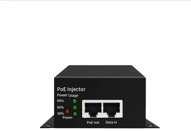 Alt view image 4 of 5 - 90W 48V,90W 48VIndustrial 2 Port Standard 48V Gigabit 90w /60w PoE Injector IEEE 802.3bt PoE Power Supply PoE adapter With Surge Protector 6KV
