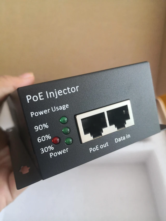 Alt view image 3 of 5 - 90W 48V,90W 48VIndustrial 2 Port Standard 48V Gigabit 90w /60w PoE Injector IEEE 802.3bt PoE Power Supply PoE adapter With Surge Protector 6KV