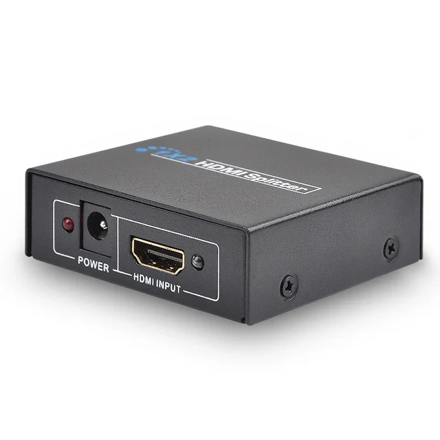 Alt view image 4 of 5 - 1 in 2 out,1080P HDTV Splitter 1 in 2 out HDTV Video Distributor Switch 1x2 Duplicate/Mirror Screen Display Converter for Loptop PC Monitor