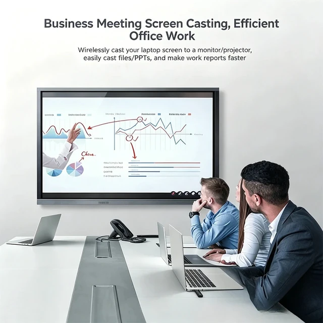 Alt view image 4 of 5 - 1TX and 1 RX,1080p Wireless HDMI Extender 50M Video Transmitter and Receiver Display Adapter Share PC Camera Laptop To TV Monitor Projector