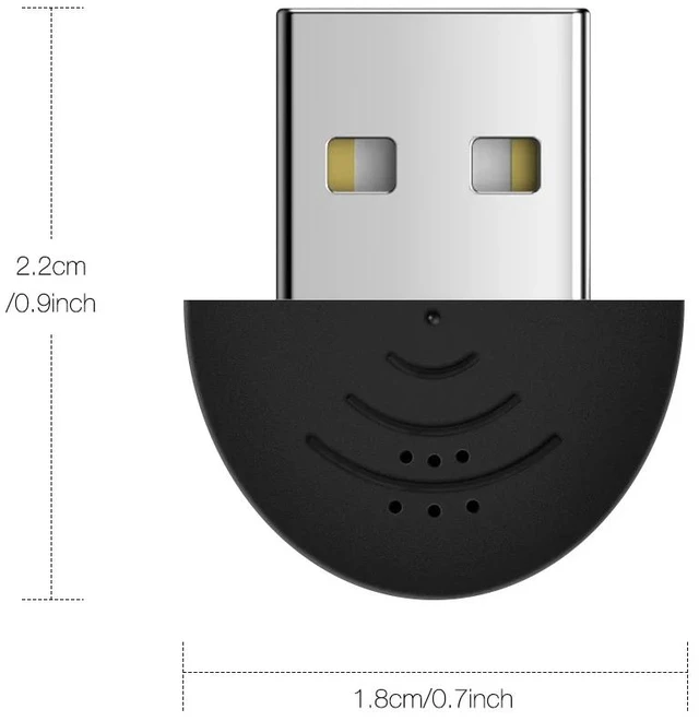 Alt view image 5 of 5 - ,Portable Mini USB Microphone Audio Adapter Direct Connect USB Mic Driver for PC Laptop Condenser Recording Microfone Ultra-wide