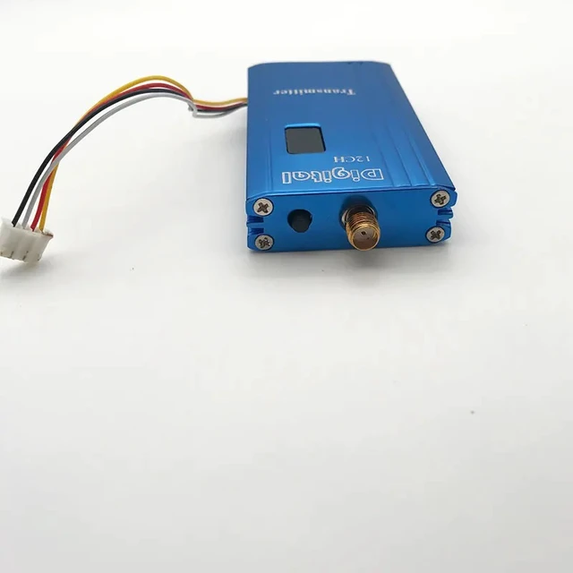Alt view image 2 of 5 - ,2.4G 1000MW 1W Wireless Video Transmitter and Receiver Kit UAV 12 Channels Video Image Sender