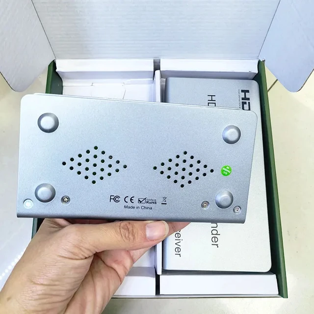 Alt view image 2 of 5 - US Plug,4K 60Hz 2.0 KVM 60M USB Extension Over Ethernet CAT5e/6 1080P Extender for HDMI with USB Support Mouse Keyboard