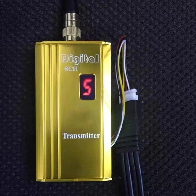 Alt view image 4 of 5 - Transmitter,Wireless FPV 1.2Ghz 1.2G 8CH 1500mw AV Sender TV Audio Video Transmitter and Receiver For QAV250 250 FPV Quadcopter