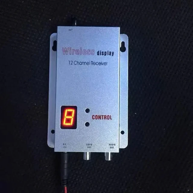 Alt view image 5 of 5 - Transmitter,Wireless FPV 1.2Ghz 1.2G 8CH 1500mw AV Sender TV Audio Video Transmitter and Receiver For QAV250 250 FPV Quadcopter