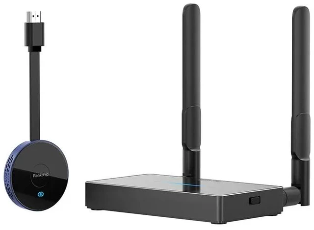 Alt view image 2 of 5 - ,4K@30Hz 5G Wireless Transmitter Receiver Kit for HDMI Adapter Home TV Stick 1080P HD Video Projector Monitor Extende