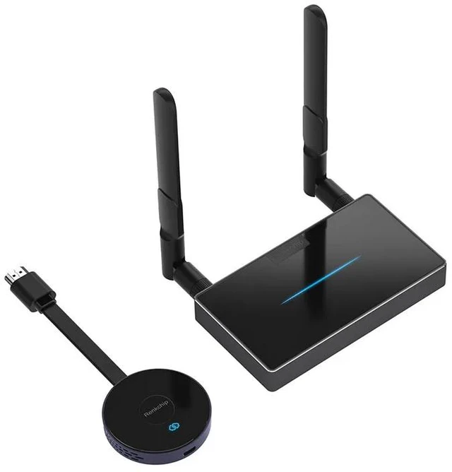 Alt view image 3 of 5 - ,4K@30Hz 5G Wireless Transmitter Receiver Kit for HDMI Adapter Home TV Stick 1080P HD Video Projector Monitor Extende