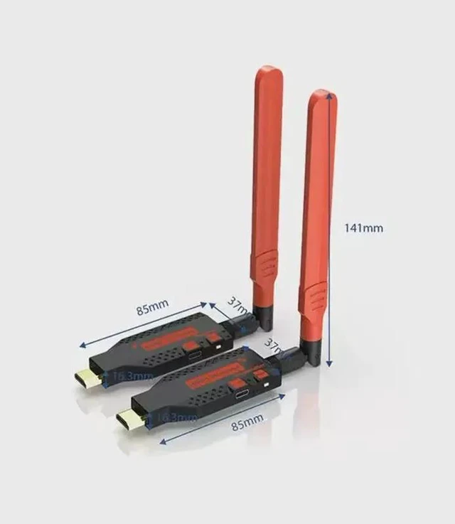 Main image of 1TX and 3RXS,150m 1080P Wireless HDMI-compatible Extender Video Transmitter and Receiver Multi Screen Share Display for Camera Laptop PC