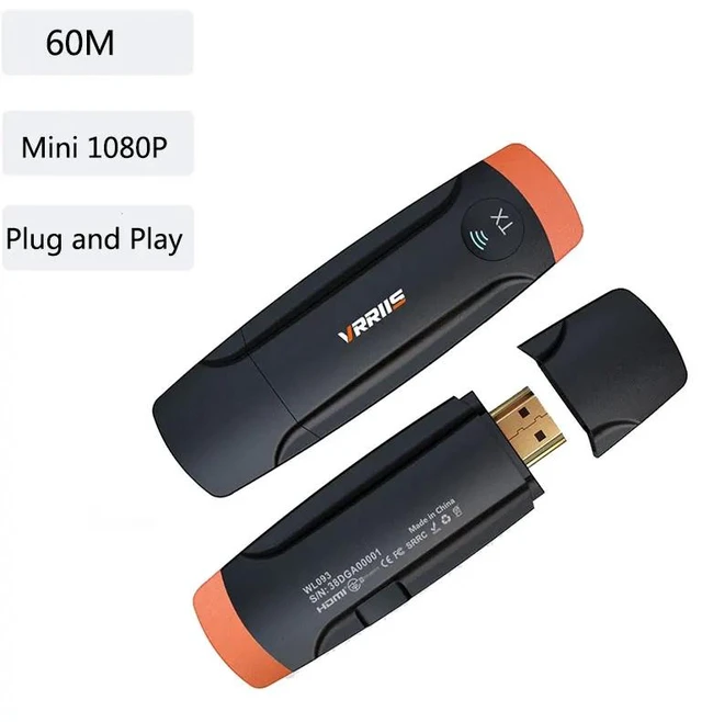 Alt view image 4 of 5 - ,Wireless Transmission for HDMI Extender Video 150M MINI Transmitter and Receiver Display Share for Camera PC To TV Projector
