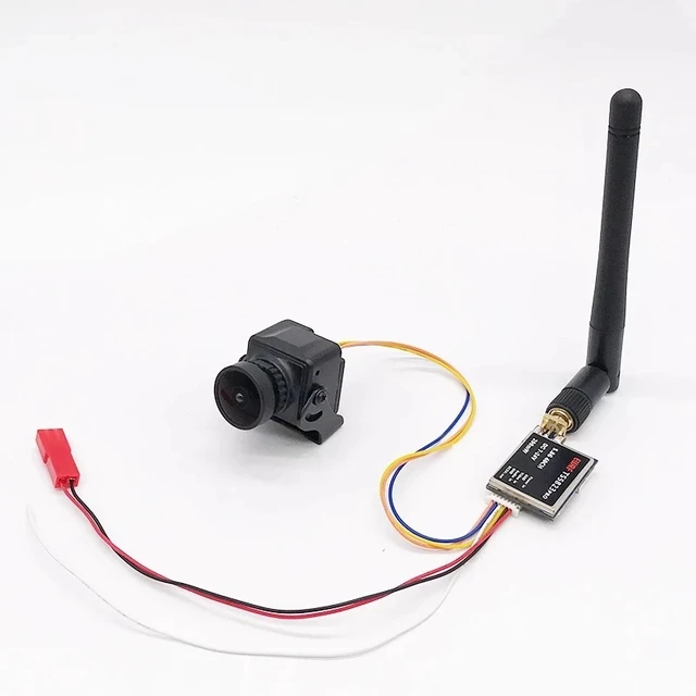 Alt view image 3 of 5 - 600mW version,5.8G 48CH 4.3 Inch FPV Monitor 480x272 Build-in Battery Video Screen with 600mw VTX Transmitter TS5823 Pro+CMOS 1200TVL Camera