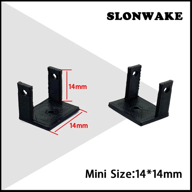 Main image of 5pcs Bracket,5PCS 3D printing bracket CADDX Baby Ratel 2 Nano Micro FPV Camera Bracket ues for 14*14mm Wide Camera bracket