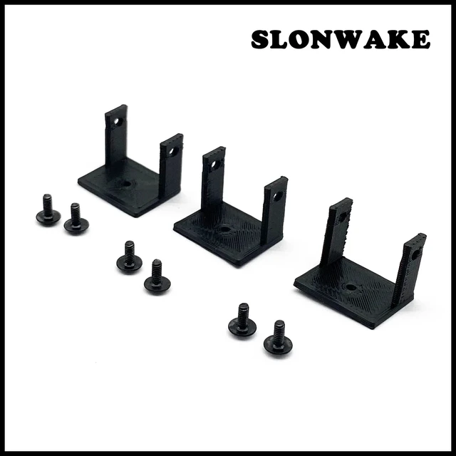 Alt view image 4 of 5 - 5pcs Bracket,5PCS 3D printing bracket CADDX Baby Ratel 2 Nano Micro FPV Camera Bracket ues for 14*14mm Wide Camera bracket