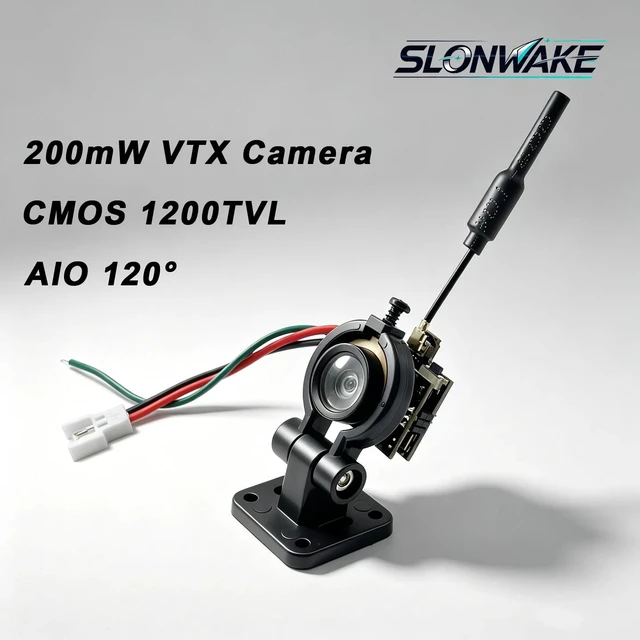 Main image of fpv suit,5.8G 48CH FPV VR Goggles Monitor 480p build in DVR and 200mW FPV VTX Transmitter Camera AIO 120° support OSD use for RC Parts