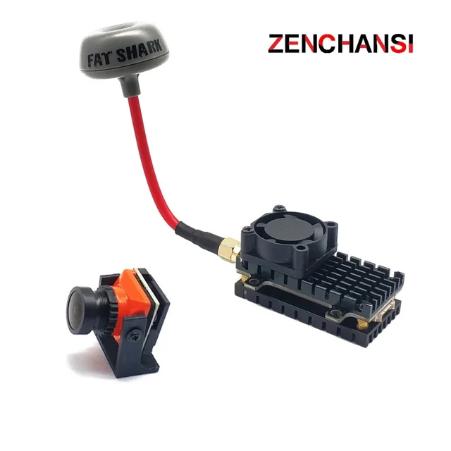 Alt view image 2 of 5 - OTG fpv camera,5.8G 2000MW 48CH FPV Wireless Transmitter VTX Range Over 20Km + OTG Receiver UVC + 1500TVL Camera for FPV Camera Kit for plane