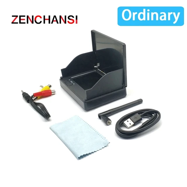 Alt view image 4 of 5 - FPV System,Long Range FPV System 5.8G 48CH 2W FPV Wireless Transmitter and 2.8-12mm adjustable focus camera and Dual fpv monitor 1020*600px