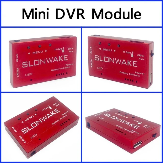 Alt view image 4 of 5 - Mini DVR Module,Newest Mini DVR HD Audio Video Recorder Recording or Snapping Photos Built-in 3.7V 500mah Battery for FPV AV Monitors/VR Goggles