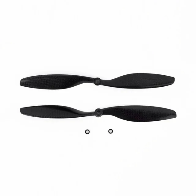 Alt view image 2 of 5 - ,1 Pair 1045 Carbon Fiber Propellers F450 F550 Propeller 10*4.5 10 inch CW CCW Props for F450 550 RC QuadCoptor Multi-Copter