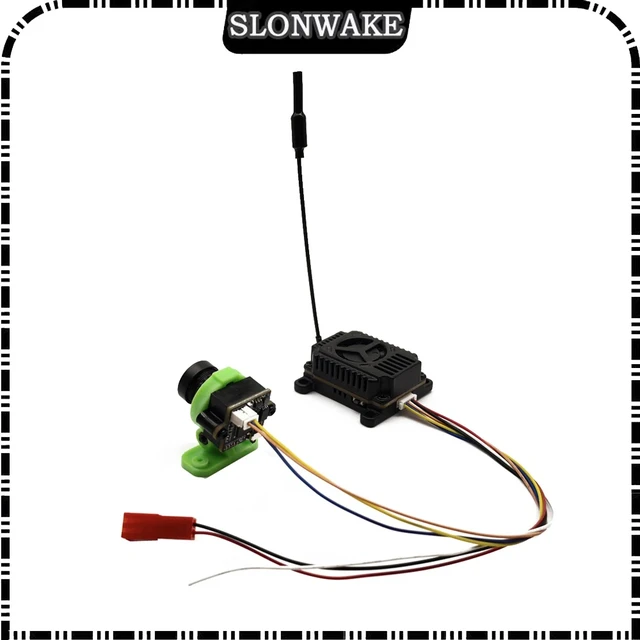 Alt view image 4 of 5 - transmitter camera,Over 20km Long Range 5.8G analog 48CH 4W adjustable Wireless AV VTX Transmitter and 2.4mm Lens CMOS 1000TVL fpv camera for RC