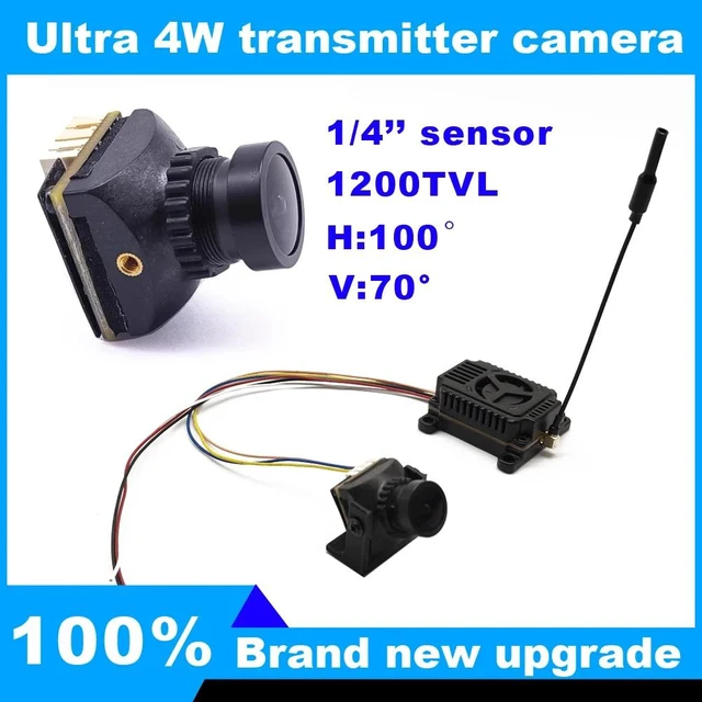 Alt view image 2 of 5 - fpv suit,5.8G FPV Receiver UVC Video Downlink OTG VR Android Phone+5.8G 4000mW Transmitter launcher+CMOS 1200TVL Camera with Cooling fan
