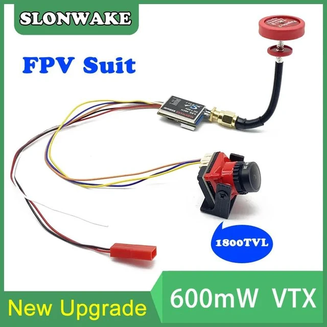 Main image of OTG VTX Camera,5.8G 600mW 48CH VTX Transmitter launcher+CMOS 1800TVL FPV Camera+5.8G OTG Receiver for Android Smartphone use for RC Multicopter