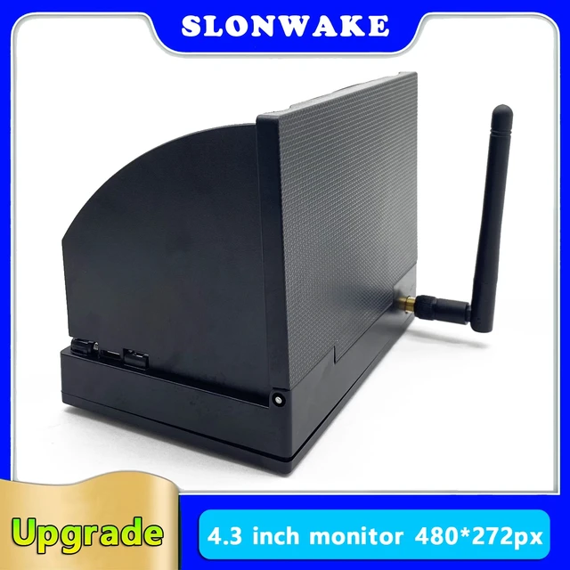 Alt view image 5 of 5 - 4.3inch monitor,FPV 5.8G 48CH 4.3 Inch Receiver Monitor Auto Search With OSD Build-in Battery w/ Hood Shade LCD 480x272 Pixels16:9 NTSC / PAL