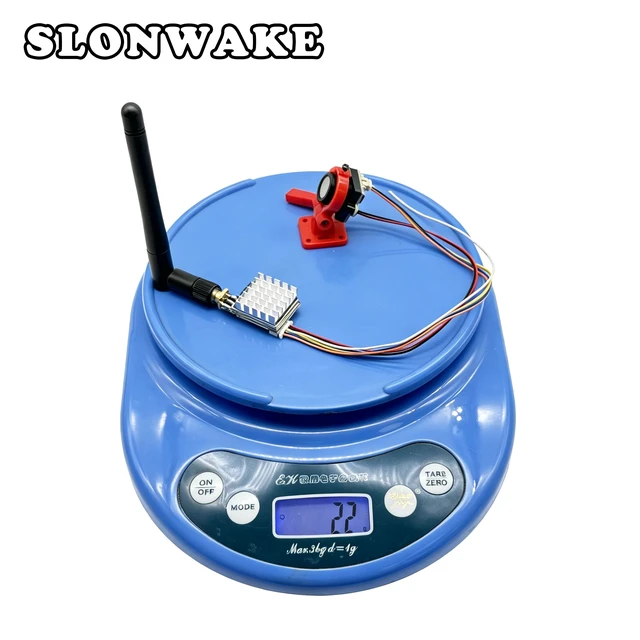 Alt view image 2 of 5 - fpv suit,5.8G 56CH 7 Inch LCD Screen Monitor 1024*600 with DVR and TS5823 Pro 600mW AV transmitter+CMOS 700TVL fpv camera use for RC Cars