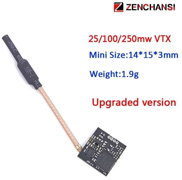 Main image of 5 PCS,Upgraded version e7082VM 5.8G 40CH 25/100mW Adjustable FPV Transmitter Support Smartaudio Betaflight Cleanflight OSD