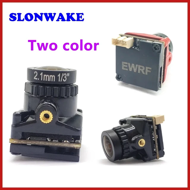Alt view image 5 of 5 - 2W VTX camera Red,5.8g analog signal fpv 2W VTX adjustable transmitter and CMOS 1200TVL FPV Camera 2.1mm AIO 130° use for RC FPV Monitor RC Plane