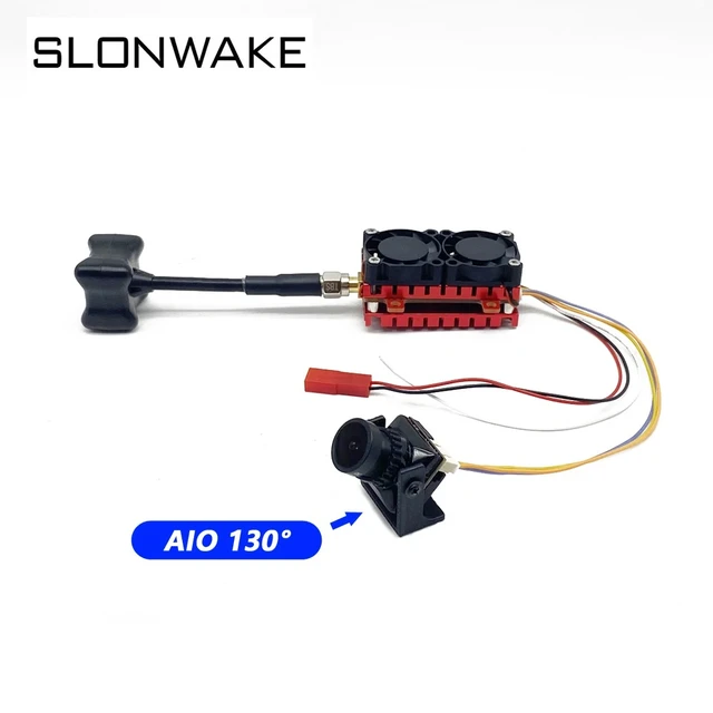 Alt view image 2 of 5 - fpv suit,Ultra 5.8G 5W 48CH 5000mW Long Range VTX FPV Wireless Transmitter VTX & OTG Receiver UVC + 1500TVL fpv Camera for FPV Camera Kit