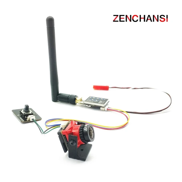 Alt view image 2 of 5 - suit 2,5.8G 48CH 600mw fpv VTX Transmitter and CMOS 1200TVL fpv Camera with 5.8G FPV UVC Receiver Video Downlink OTG VR Android Phone