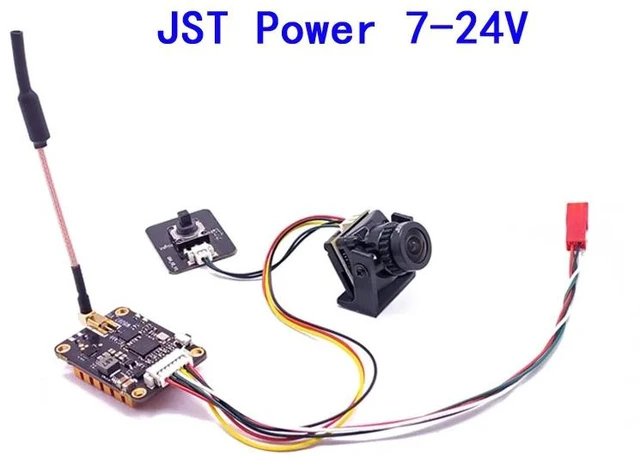 Alt view image 2 of 5 - FPV Suit 1,5.8G FPV Receiver UVC Video Downlink OTG VR Android Phone with 5.8G 1000mW Switchable fpv Transmitter + CMOS 1200TVL fpv Camera