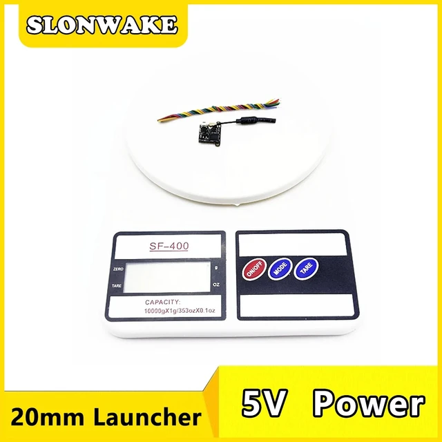 Alt view image 5 of 5 - 5pcs VTX,SLONWAKE 20mm 5.8G 48CH PitMode 5V/1A 25mW 100mW 200mW Adjustable VTX Video Transmitter support tbs for FPV Racing Micro Drones