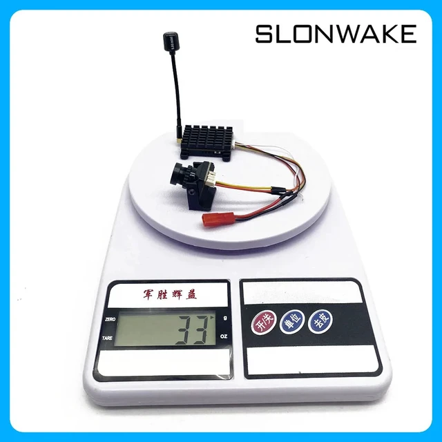 Alt view image 5 of 5 - Red version 2,5.8G 48CH1.6W Video FPV Transmitter VTX 25mW/200mW/400mW/800mW/1600mW Adjustable and CMOS 1500TVL fpv camera use for RXC Parts