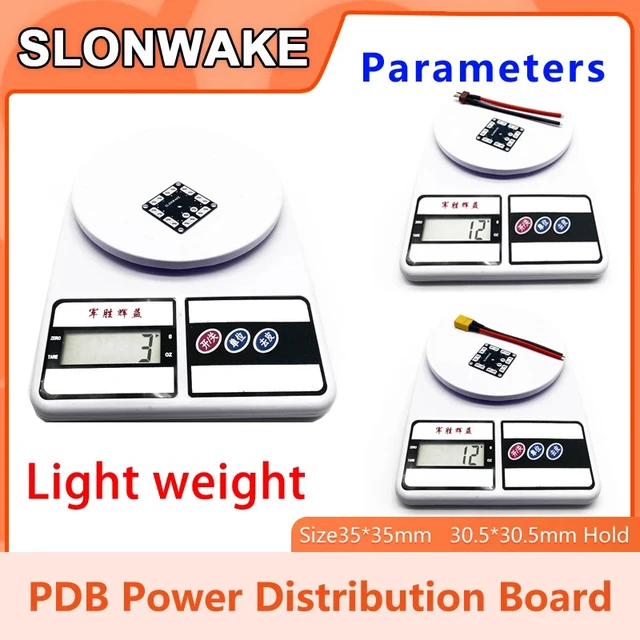 Alt view image 5 of 5 - XT60 1pcs,1pcs ESC 1~8S Connection Board Distribution Board For Multi-Axis Model Helicopter MK KK flight PDB ESC Power Connection Board