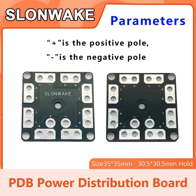 Alt view image 2 of 5 - XT60 1pcs,1pcs ESC 1~8S Connection Board Distribution Board For Multi-Axis Model Helicopter MK KK flight PDB ESC Power Connection Board