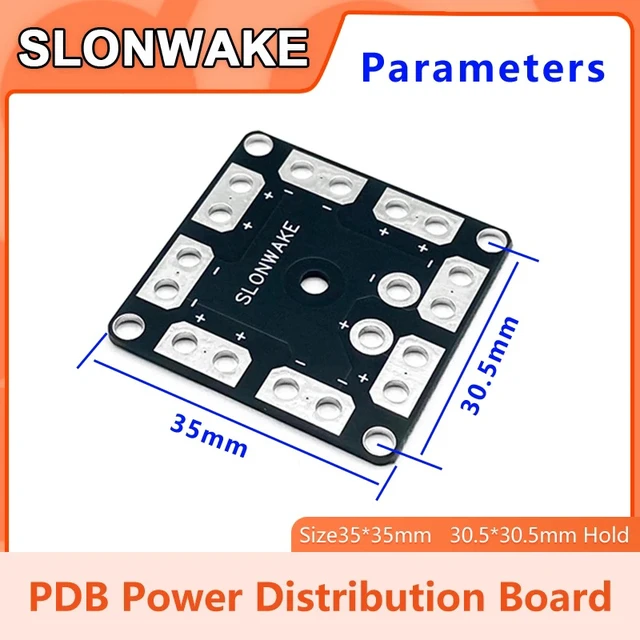 Alt view image 3 of 5 - XT60 1pcs,1pcs ESC 1~8S Connection Board Distribution Board For Multi-Axis Model Helicopter MK KK flight PDB ESC Power Connection Board
