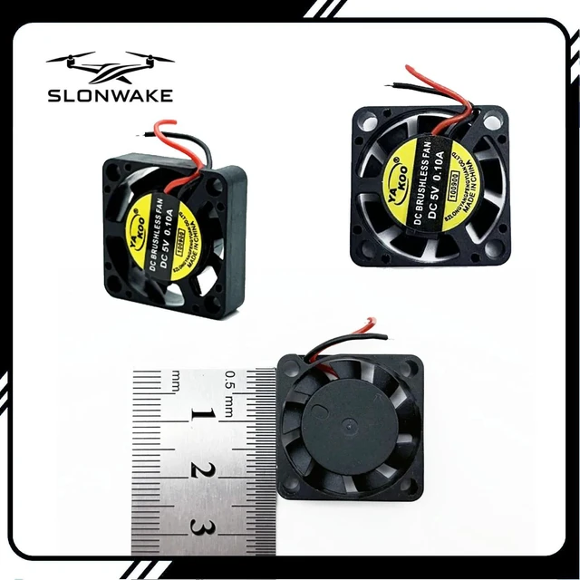 Main image of Cooling Fan,SLONWAKE 5V 2CM 20MM Fan 20*20*7MM Cooling Fan Fan Mini Laptop Cooling Fan 3wire Computer PC Fan Radiator Cooler