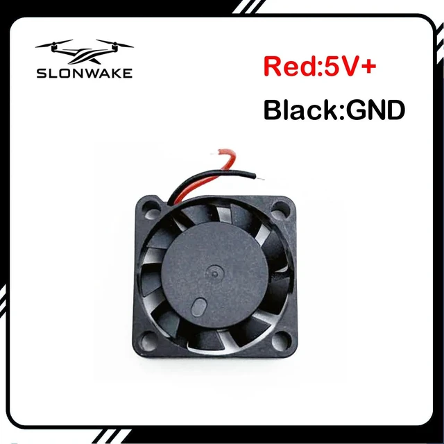 Alt view image 4 of 5 - Cooling Fan,SLONWAKE 5V 2CM 20MM Fan 20*20*7MM Cooling Fan Fan Mini Laptop Cooling Fan 3wire Computer PC Fan Radiator Cooler