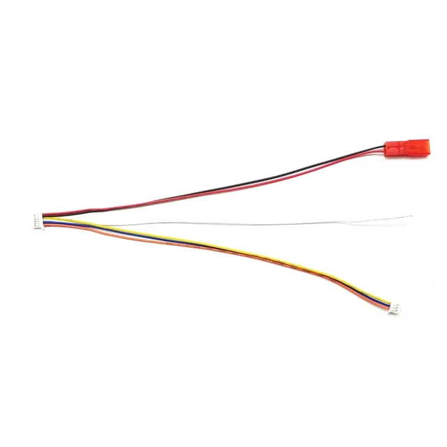 Alt view image 2 of 5 - 2 PCS cable2,2PCS 5.8G image transmitter video output line signal wire FPV launch map transmitter AV Cable For Transmitter to camera JST DC