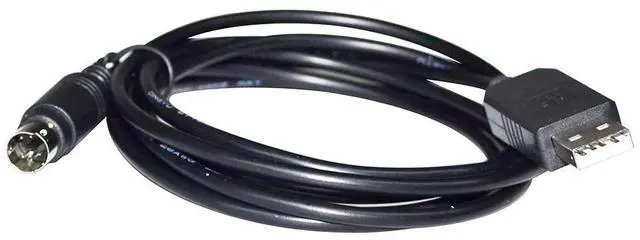 Main image of FTDI FT232RL USB TO MINI DIN 4 PIN MD4 ADAPTER RS232 SERIAL COMMUNICATION CABLE FOR ESTUN EP PLC TO PC EP2S-232P0-9F-150 KABLE (DB9-M LengthINI DIN)
3M Length