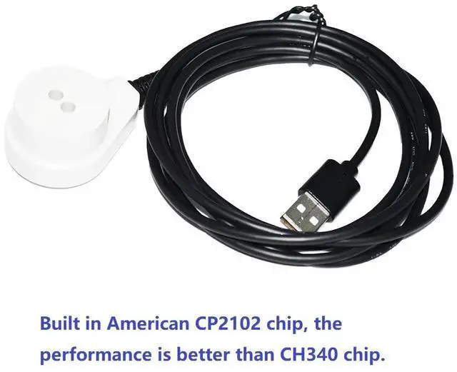Alt view image 2 of 6 - USB to Far Infrared Meter Reader Cable 38KHz Modulation Compliance IEC 62056 61107 DLMS Transparent Transmission Communication 1.5M Length(1.5M Length)