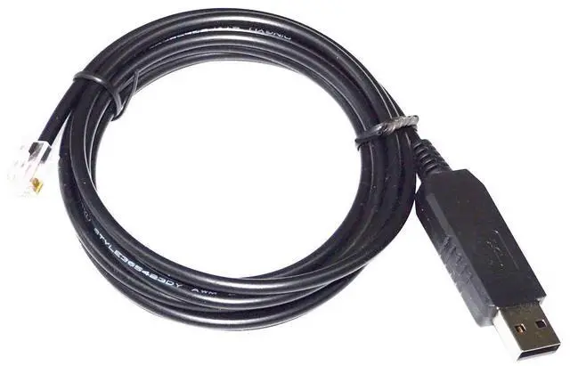 Main image of INDUSTRIAL FTDI FT232RL CHIP USB TO RS232 RJ11 RJ9 4P4C SERIAL CABLE FOR PC TO NEXSTAR HAND CONTROL OF AVX CELESTRON MOUNT KABLE 
(1.8M Length)