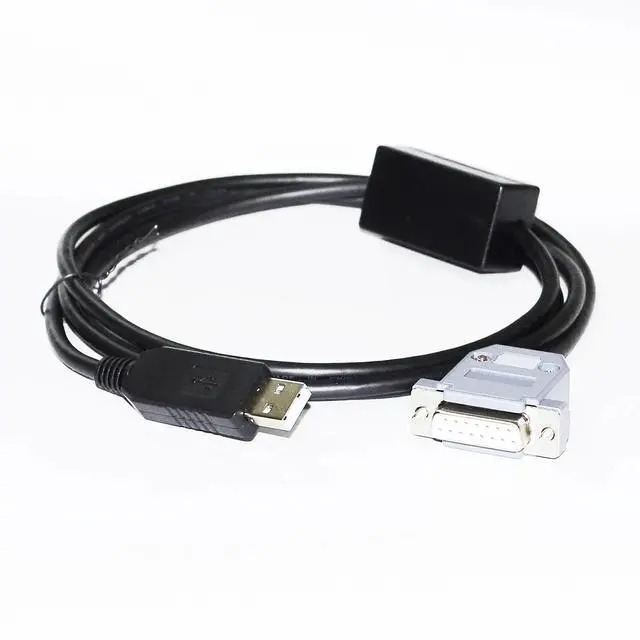 Main image of FTDI FT232RL CHIP USB TO D-SUB 15-PIN DB15 FEMALE ADAPTER RS232/RS485 SERIAL COMMUNICATION CABLE FOR LEUZE ELECTRONIC TO PC (RS232 SIGNAL)
5M Length
