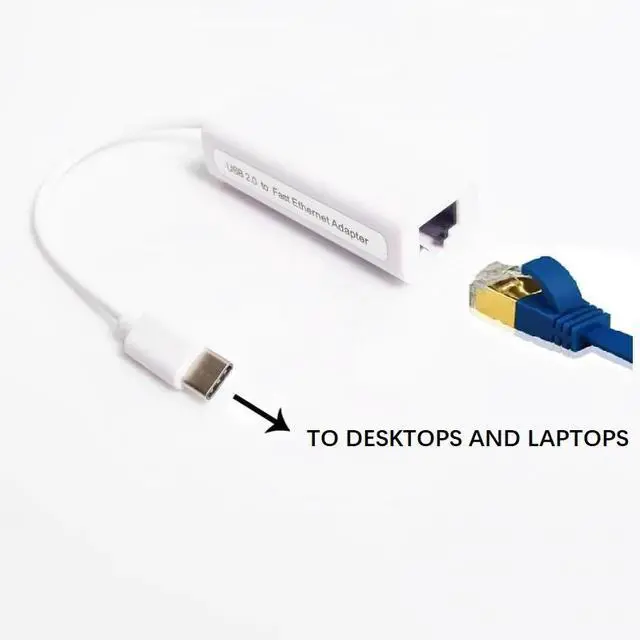 Alt view image 4 of 6 - 10/100M ASIX AX88772C HIGH-SPEED TYPE C 2.0 DRIVE-FREE TO RJ45 ETHERNET LAN ADAPTER CABLE FOR MOBILE MIKROTIK X86 MK808B PLUS (USB TO RJ45)
0.2M Length