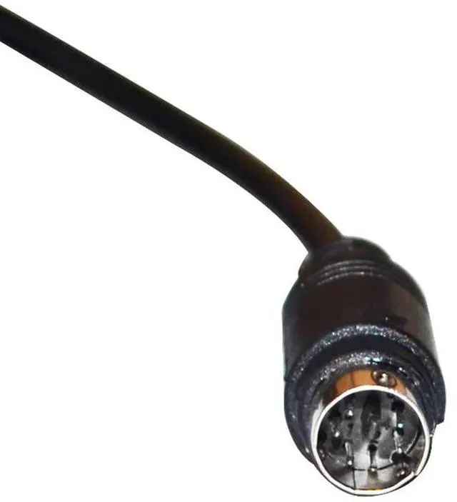 Alt view image 3 of 5 - D-SUB 9 PIN DB9 FEMALE TO MINI DIN 6PIN MD6 MALE ADAPTER PLC PROGRAMMING QC30R2 CABLE FOR MITSUBISHI Q SERIES PLC TO PC KABLE (1.8M Length)