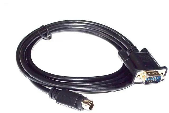 Alt view image 2 of 5 - VGA 15-PIN MALE TO S TERMINAL MINI DIN 8-PIN VIDEO ADAPTER CABLE, VGA 15-PIN TO MD 8-PIN TV BOX TO COMPUTER GRAPHICS CARD CABLE 
0.3M Length(10M Length)